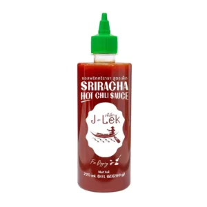 sauce-seasoning-0222 J-Lek (เจ๊เล็ก) ซอสพริกศรีราชา สูตรเผ็ด ขนาด 260 กรัม