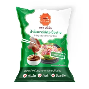 sauce-seasoning-0265 J-Lek (เจ๊เล็ก) น้ําจิ้มบาร์บีคิวปิ้งย่าง (ถุง) 1000 กรัม