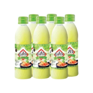 [6 ขวด]อสร. น้ํามะนาว Lime Juice Mix ขนาด 250 มล. รสชาติเปรียบเสมือนน้ํามะนาวแท้