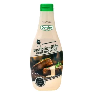 sauce-seasoning-0286 Develey White BBQ sauce (ซอสไวท์บาร์บีคิว) 360 กรัม
