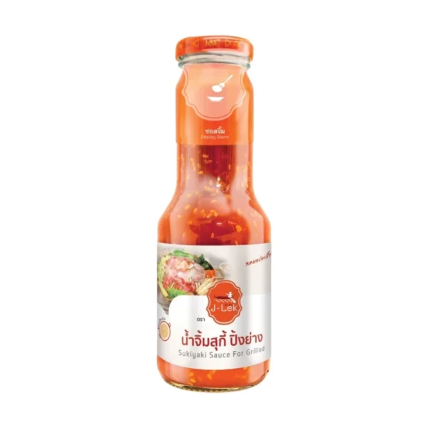 sauce-seasoning-0288 เจ๊เล็ก น้ําจิ้มสุกี้ ปิ้งย่าง ขวดแก้ว ขนาด 350 กรัม