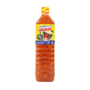 sauce-seasoning-0299 น้ําจิ้มสุกี้เนื้อย่างเกาหลี ตราคุณอร ขนาด 1,120 กรัม อร่อย แซ่บนัวส์ ตักคําไหนก็เจอพริก กระเทียมสด
