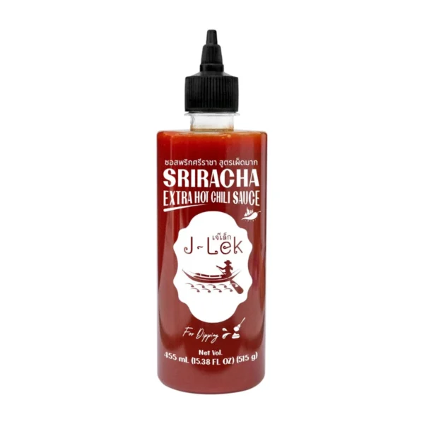 sauce-seasoning-0306 เจ๊เล็ก ซอสพริกศรีราชา สูตรเผ็ดมาก 455 มล.
