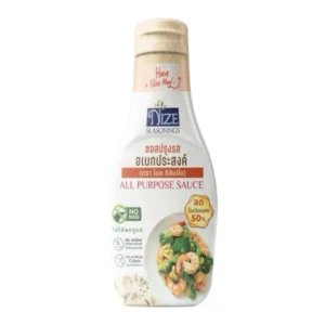 NIZE ซอสไนซ ซอสและน้ําจิ้มคลีน ลดโซเดียม 50% ไม่ใส่ผงชูรส อเนกประสงค์ NZ_238