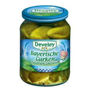 sauce-seasoning-0313 Develey (ดิวีเลย์) Bavarian Gherkins แตงกวาดองใหญ่ ขนาด 670 กรัม