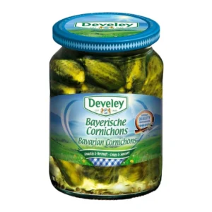 sauce-seasoning-0324 Develey (ดิวีเลย์) Bavarian Cornichons (แตงกวาดองเล็ก) ขนาด 330 กรัม