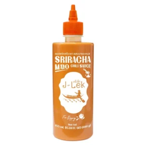 sauce-seasoning-0325 J-Lek (เจ๊เล็ก) ซอสพริกศรีราชา ผสมมายองเนส ขนาด 490 กรัม