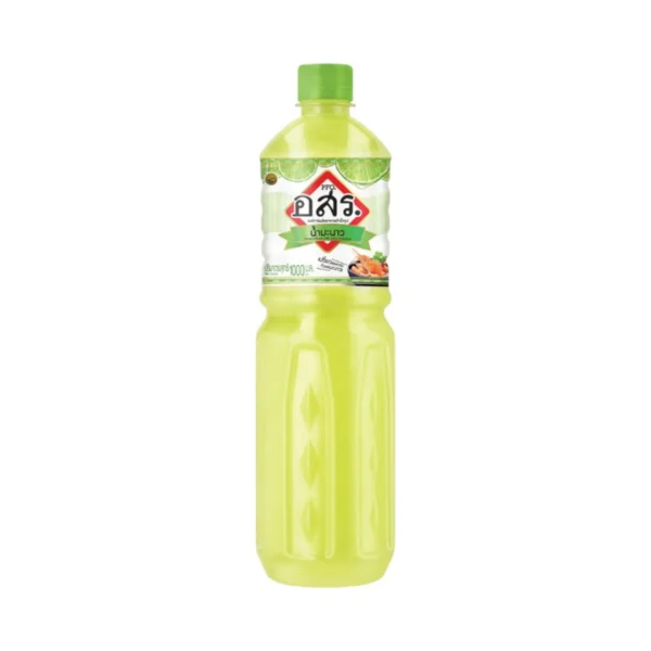 [1 ขวด]อสร. น้ํามะนาว  Lime Juice Mix ขนาด 1,000 มล. รสชาติเปรียบเสมือนน้ํามะนาวแท้