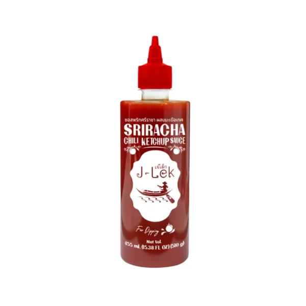 sauce-seasoning-0351 เจ๊เล็ก ซอสพริกศรีราชาผสมมะเขือเทศ ขนาด 510 กรัม