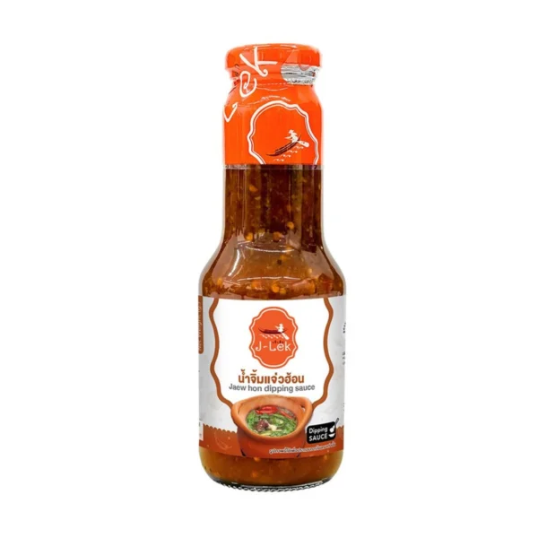 sauce-seasoning-0355 J-Lek (เจ๊เล็ก) น้ําจิ้มแจ่วฮ้อน ขนาด 355 กรัม