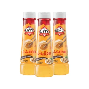 [3 ขวด]อสร. น้ําจิ้มบ๊วย Plum Sauce ขนาด 365 กรัม