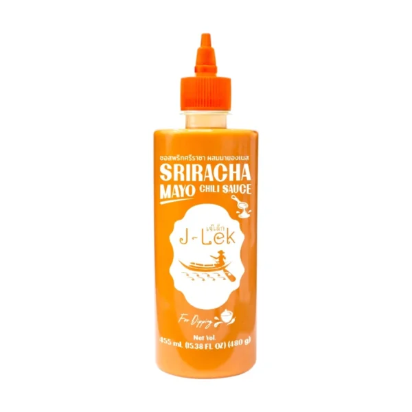 sauce-seasoning-0370 เจ๊เล็ก ซอสพริกศรีราชาผสมมายองเนส ขนาด 480 กรัม