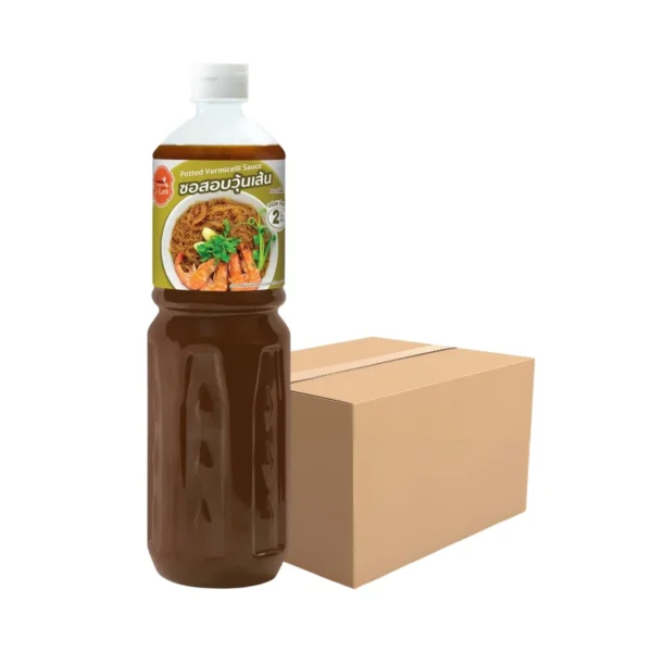 sauce-seasoning-0404 เจ๊เล็ก ซอสอบวุ้นเส้น ขนาด 560 กรัม x 12 ขวด