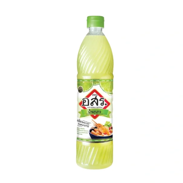 [1 ขวด]อสร. น้ํามะนาว  Lime Juice Mix ขนาด 700 มล. รสชาติเปรียบเสมือนน้ํามะนาวแท้