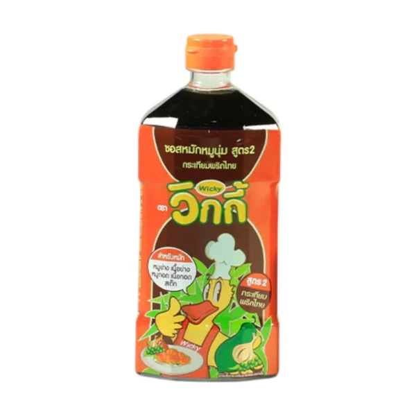 sauce-seasoning-0431 ซอสหมักหมูนุ่ม สูตร 2 กระเทียมพริกไทย ขนาด 800 กรัม
