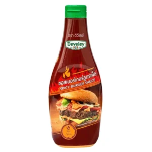 sauce-seasoning-0443 Develey Spicy burger sauce (ซอสเบอร์เกอร์สูตรเผ็ด) ขนาด 370 กรัม