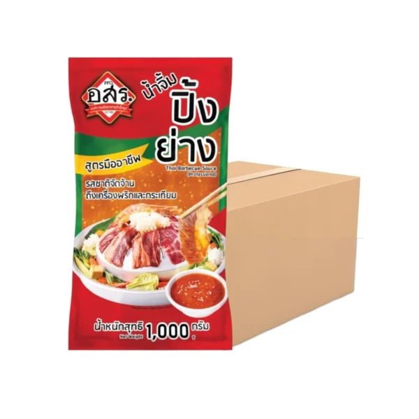 [12 ถุง]อสร. น้ําจิ้มปิ้งย่าง สูตรมืออาชีพ ขนาด 1,000 กรัม