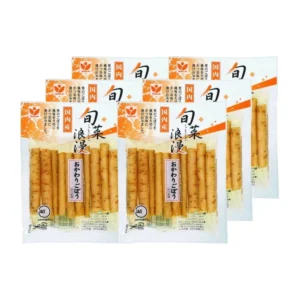 sauce-seasoning-0482 โอบาเนย่า รากโกโบดอง โอบาเนย่า โอคาวาริ โกโบ รสซอสถั่วเหลืองและโบนิโตะ ความยาว 8 เซนติเมตร (ผลิตในประเทศญี่ปุ่น) ขนาด 70 กรัม x 6 ห่อ
