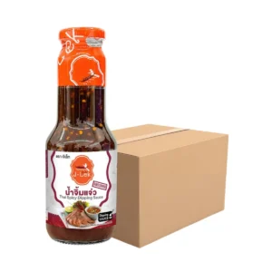 sauce-seasoning-0490 J-Lek (เจ๊เล็ก) น้ําจิ้มอาหารย่าง (แจ่ว) ขนาด 360 กรัม แพ็ค 12 ขวด