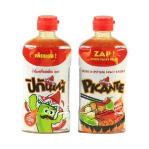 sauce-seasoning-0500 น้ําจิ้มสุกี้รสเผ็ด ตรา ปิกันเต้ ขนาด 400 กรัม
