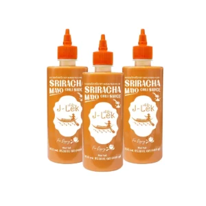 sauce-seasoning-0536 เจ๊เล็ก ซอสพริกศรีราชาผสมมายองเนส ขนาด 480 กรัม แพ็ค 3 ขวด