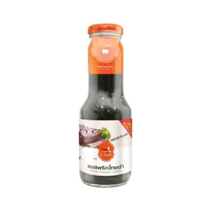 sauce-seasoning-0537 เจ๊เล็ก ซอสพริกไทยดํา ขวดแก้ว ขนาด 350 กรัม แพ็ค 6 ขวด