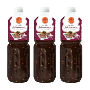 sauce-seasoning-0562 J-Lek (เจ๊เล็ก) น้ําจิ้มอาหารย่าง ขนาด 1180 กรัม แพ็ค 3 ขวด