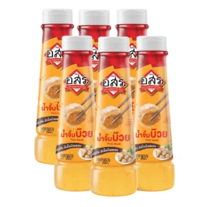[6 ขวด]อสร. น้ําจิ้มบ๊วย Plum Sauce ขนาด 365 กรัม