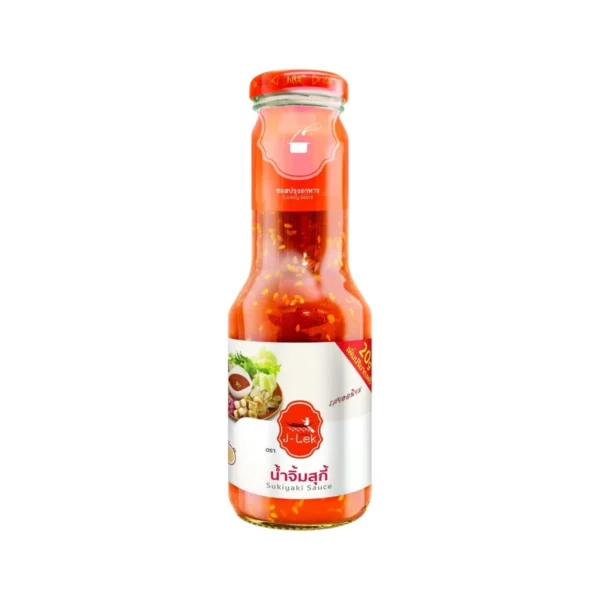 เจ๊เล็ก น้ําจิ้มสุกี้ ขวดแก้ว ขนาด 350 กรัม x 12 ขวด