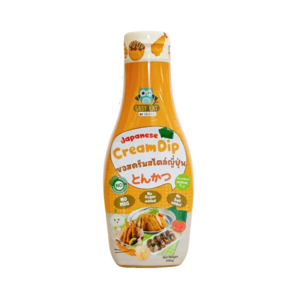 sauce-seasoning-0595 Begin Baby ซอสปรุงรสสําหรับเด็ก ปลอดสาร วิตามินสูง ช่วยให้ลูกทานข้าวมากขึ้น ซอสเด็ก เครื่องปรุงเด็ก ซอสครีมสไตล์ญี่ปุ่น 200 กรัม