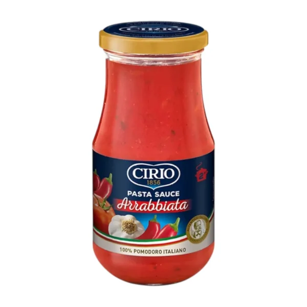 CIRIO Pasta Sauce ซีริโอ ซอสพาสต้า 420g Arrabiatta (พริก) CI34