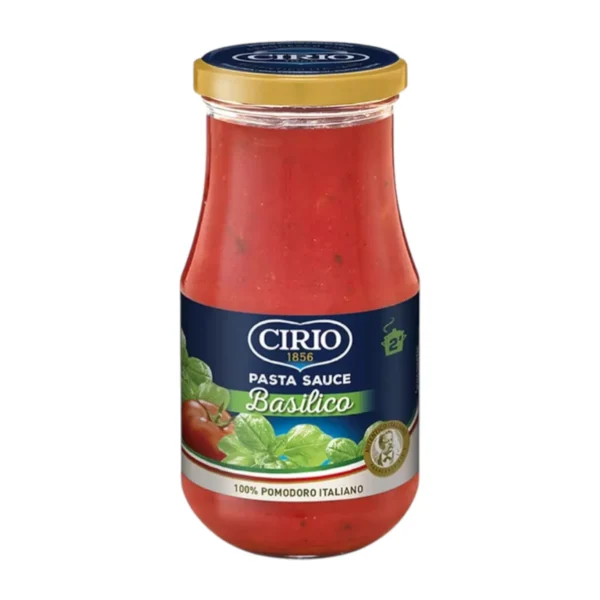 CIRIO Pasta Sauce ซีริโอ ซอสพาสต้า 420g Basil (ใบโหระพา) CI27