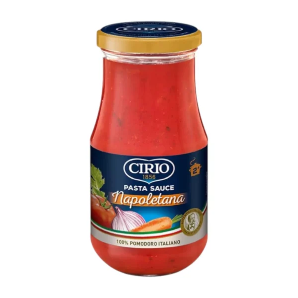 sauce-seasoning-0619 CIRIO Pasta Sauce ซีริโอ ซอสพาสต้า 420g Napoletana (เจ) (CI33)