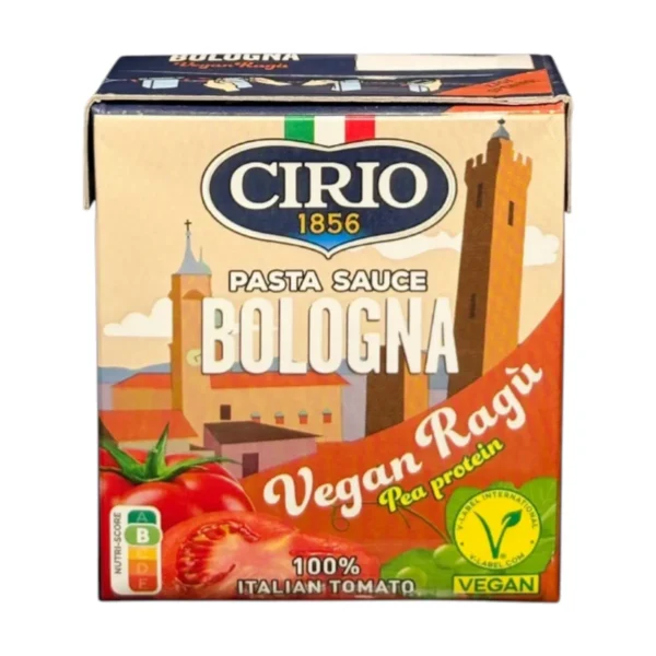 Cirio Pasta sauce Bologna-วีแกนรากู โบโลนา พาสต้าซอส แบรนด์ ซิริโอ CI62