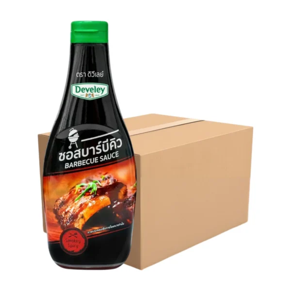 sauce-seasoning-0625 Develey BBQ sauce (ซอสบาร์บีคิว) ขนาด 430 กรัม แพ็ค 12 ขวด