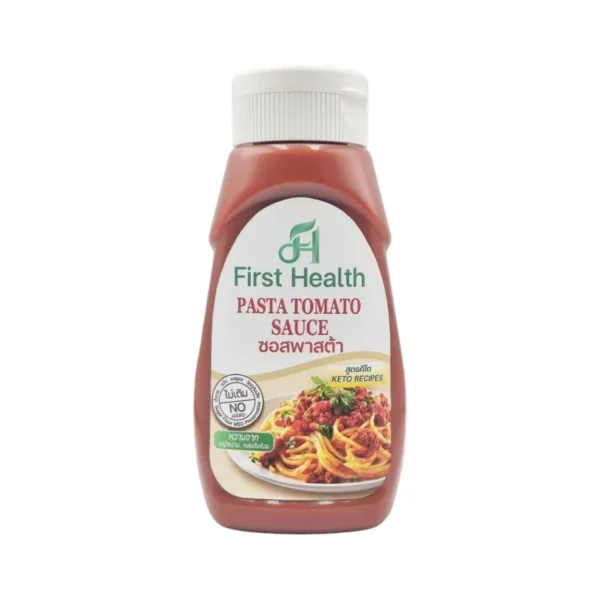 First Health ซอสพาสต้า สูตรคีโต (KETO Pasta Sauce) 340 g
