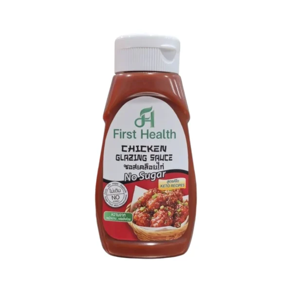 sauce-seasoning-0641 First Health ซอสเคลือบไก่ สูตรไม่เติมน้ําตาล 300 ML (KETO Chicken Marinate Sauce)