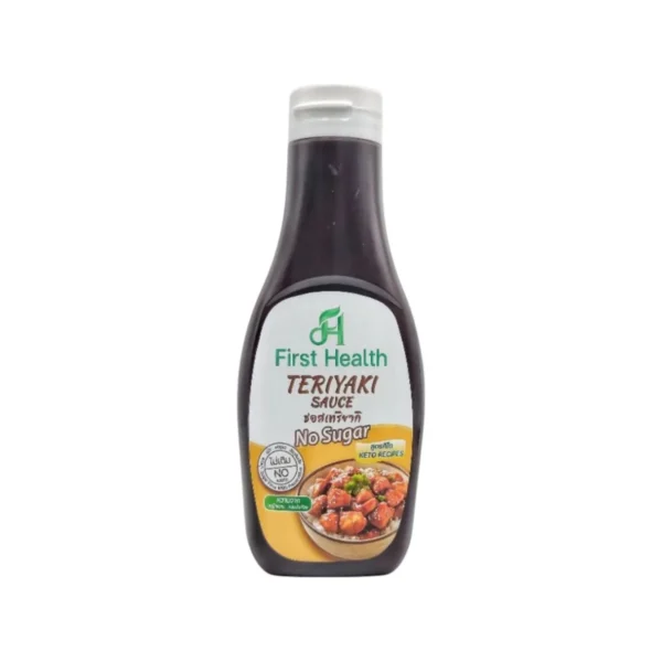 First Health ซอสเทอริยากิ สูตรคีโต (KETO Teriyaki Sauce) 220 g