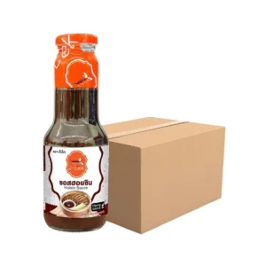 sauce-seasoning-0654 J-Lek (เจ๊เล็ก) ซอสฮอยซิน ขนาด 400 กรัม แพ็ค 12 ขวด