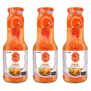 J-Lek (เจ๊เล็ก) น้ําจิ้มไก่ ขนาด 390 กรัม แพ็ค 3 ขวด