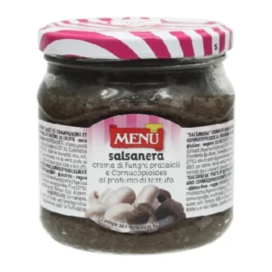 MENU Salsanera Trifolati (Mushroom in Oil) ครีมเห็ดกลิ่นทรัฟเฟิล 370g