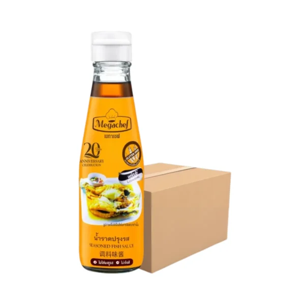 sauce-seasoning-0724 Megachef น้ําราดปรุงรสเมกาเชฟ200ml.X 12 ขวด (1ลัง)