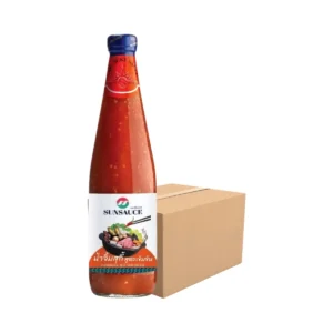 sauce-seasoning-0766 SUNSAUCE (ซันซอส) น้ําจิ้มสุกี้ สูตรเข้มข้น ขนาด 830 กรัม 12 ขวด แถมฟรี 1 ขวด (ยกลัง)