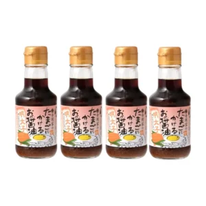 sauce-seasoning-0781 TERAOKA เทราโอกะ ซอสถั่วเหลืองสําหรับไข่ดาว ทามาโกะ นิ คาเครุ โชยุ สูตรไข่ปลาเมนไทโกะ และสารสกัดปลาแห้ง (ผลิตในประเทศญี่ปุ่น) ขนาด 150 มิลลิลิตร x 4 ขวด