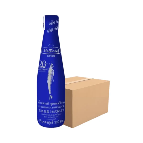 sauce-seasoning-0783 US Formula เมกาเชฟ น้ําปลา (สูตรอเมริกา) X 12 ขวด (1ลัง)