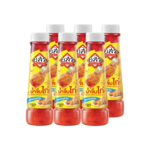 [6 ขวด]อสร. น้ําจิ้มไก่ สูตรต้นตํารับ Sweet Chili Sauce ขนาด 380 กรัม