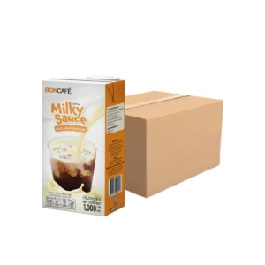 [ยกลัง] Boncafe Milky Sauce ซอสนมบอนกาแฟ สําหรับผสมเครื่องดื่ม x12