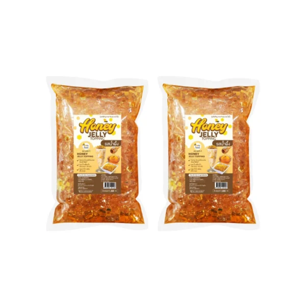 [แพ็ค 2] เจลลี่ ท็อปปิ้ง รสน้ําผึ้ง Fora Bee Jelly Honey ขนาด 1 กิโลกรัม x2