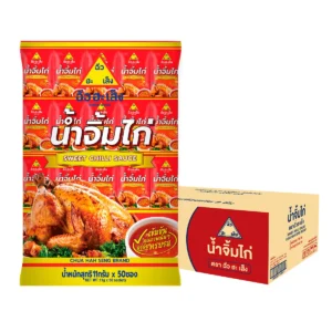 sauce-seasoning-0827 ฉั่วฮะเส็ง น้ําจิ้มไก่ ซอง 11 กรัม แพ็ค 50 ซอง (ยกลัง 12 แพ็ค)