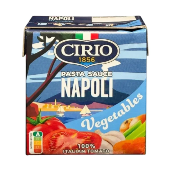 ซอส พาสต้า ซอสสปาเก็ตตี้ ซิริโอ 5 รสชาติ Cirio Pasta sauce เนเปิลส์ใส่ผักสด CI66